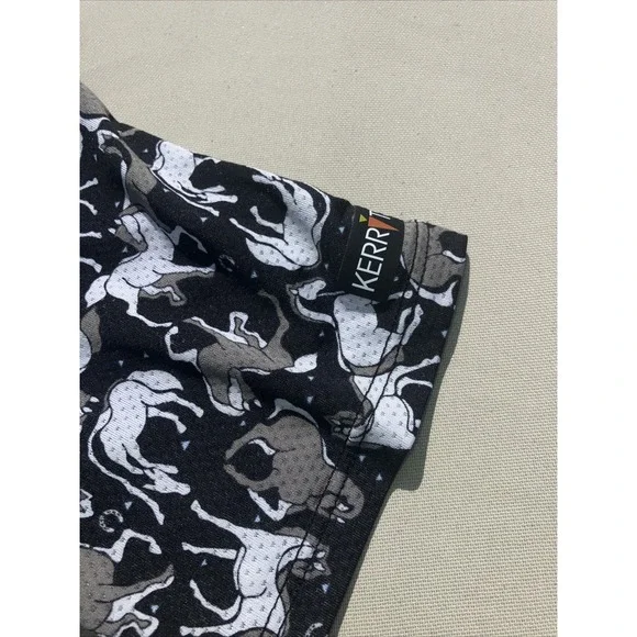 Youth Kerrits Equestrian Collared Quarter Zip Dri Fit Shirt Size Large - Picture 3 of 6